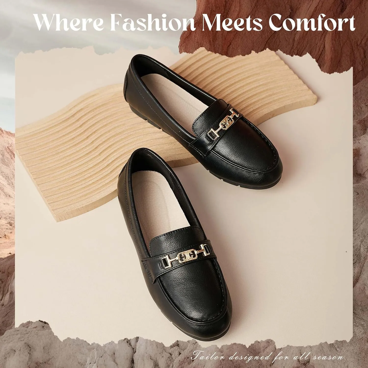 Womens Loafer Casual On Flat Shoes Classy and Comfortable