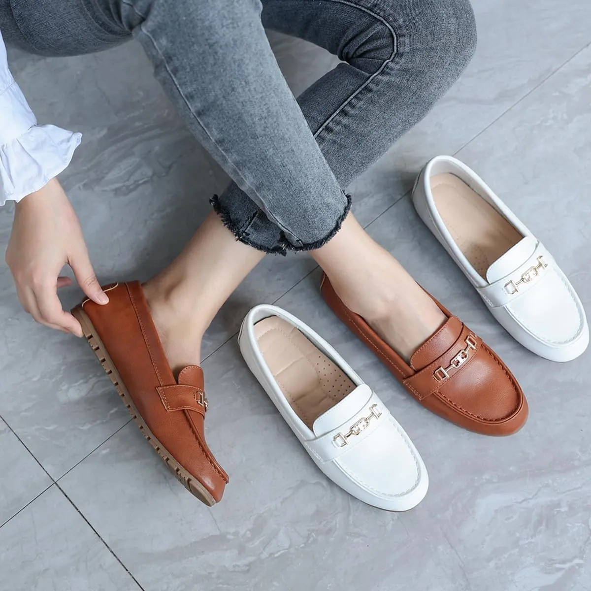 Womens Loafer Casual On Flat Shoes Classy and Comfortable