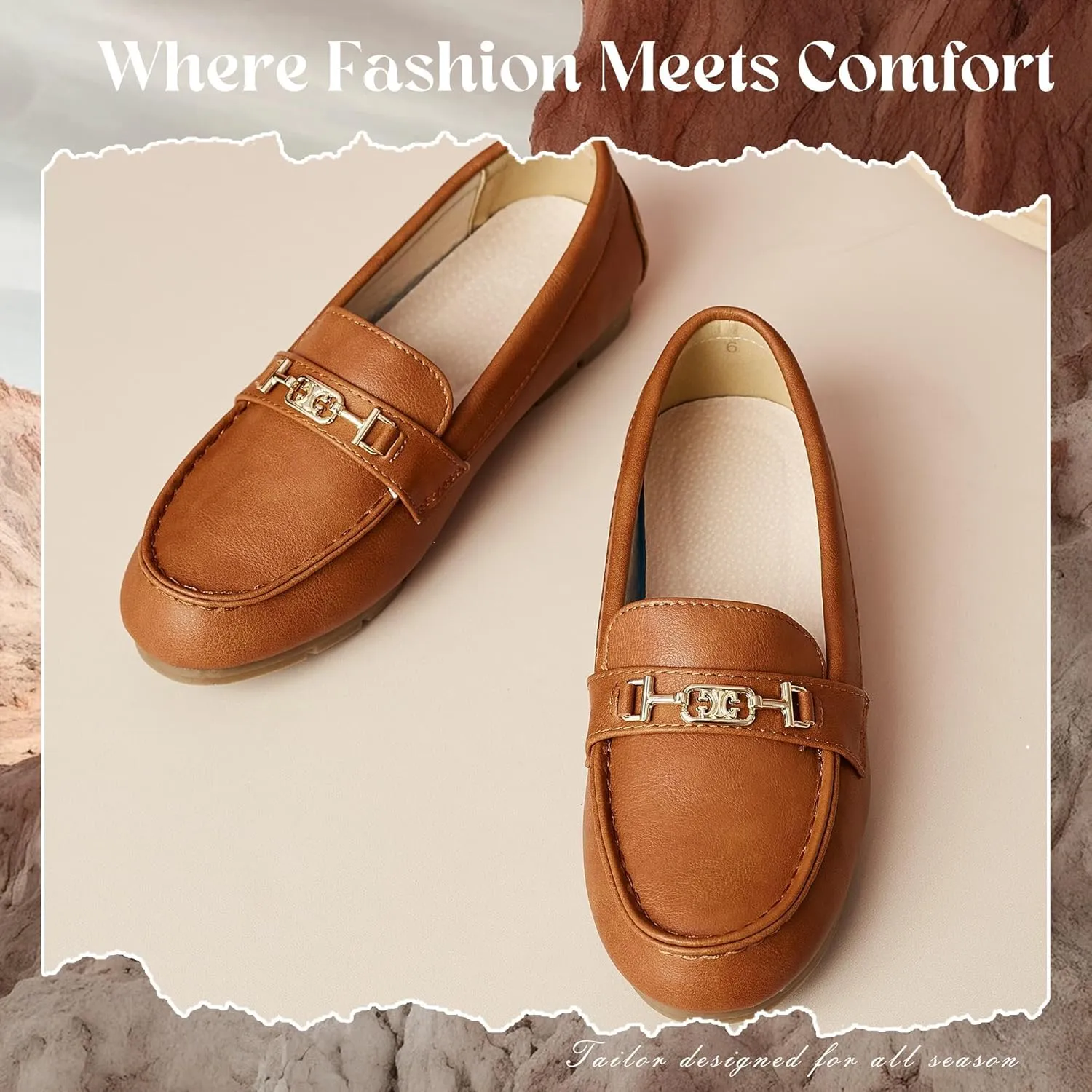Womens Loafer Casual On Flat Shoes Classy and Comfortable