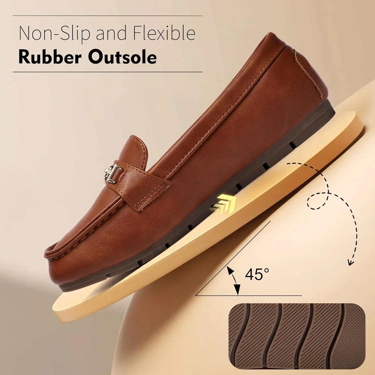 Womens Loafer Casual On Flat Shoes Classy and Comfortable