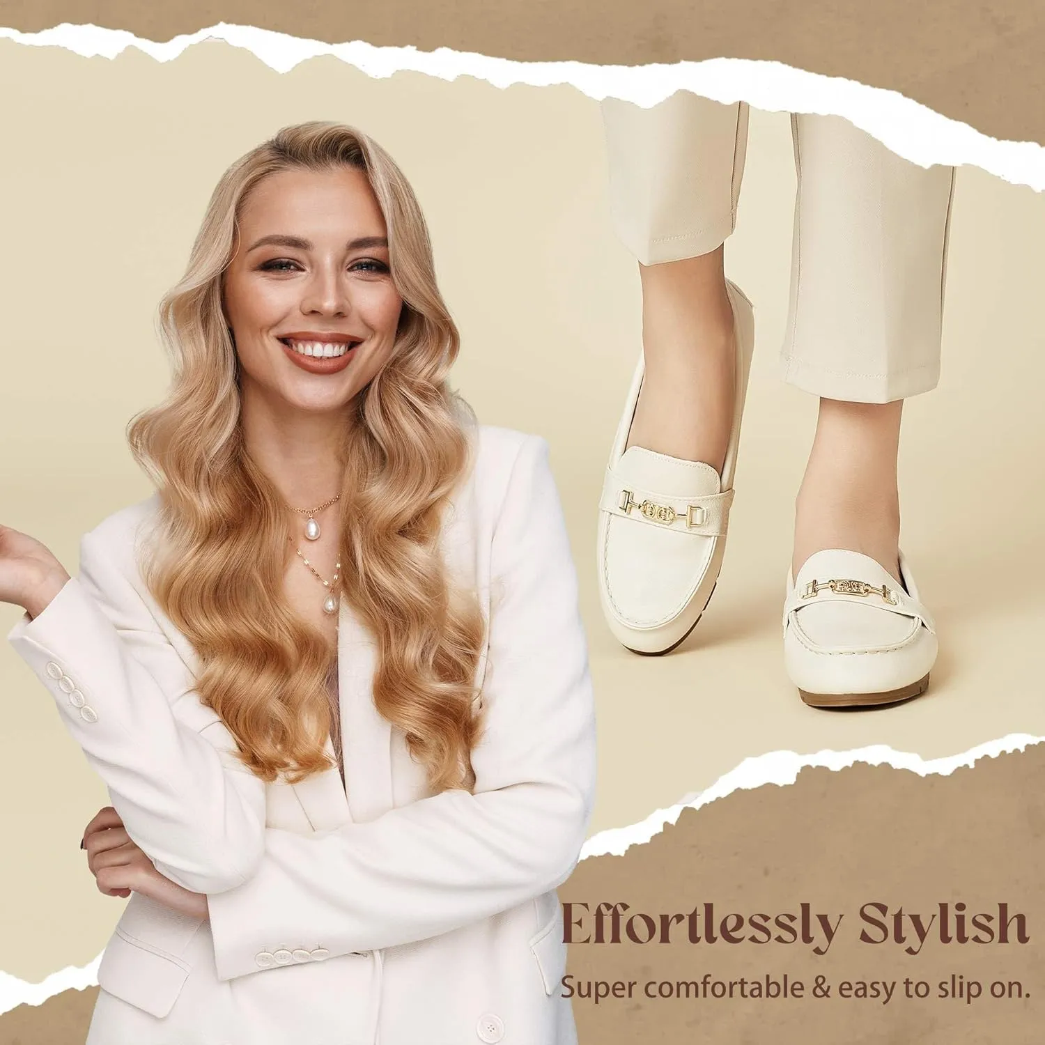 Womens Loafer Casual On Flat Shoes Classy and Comfortable