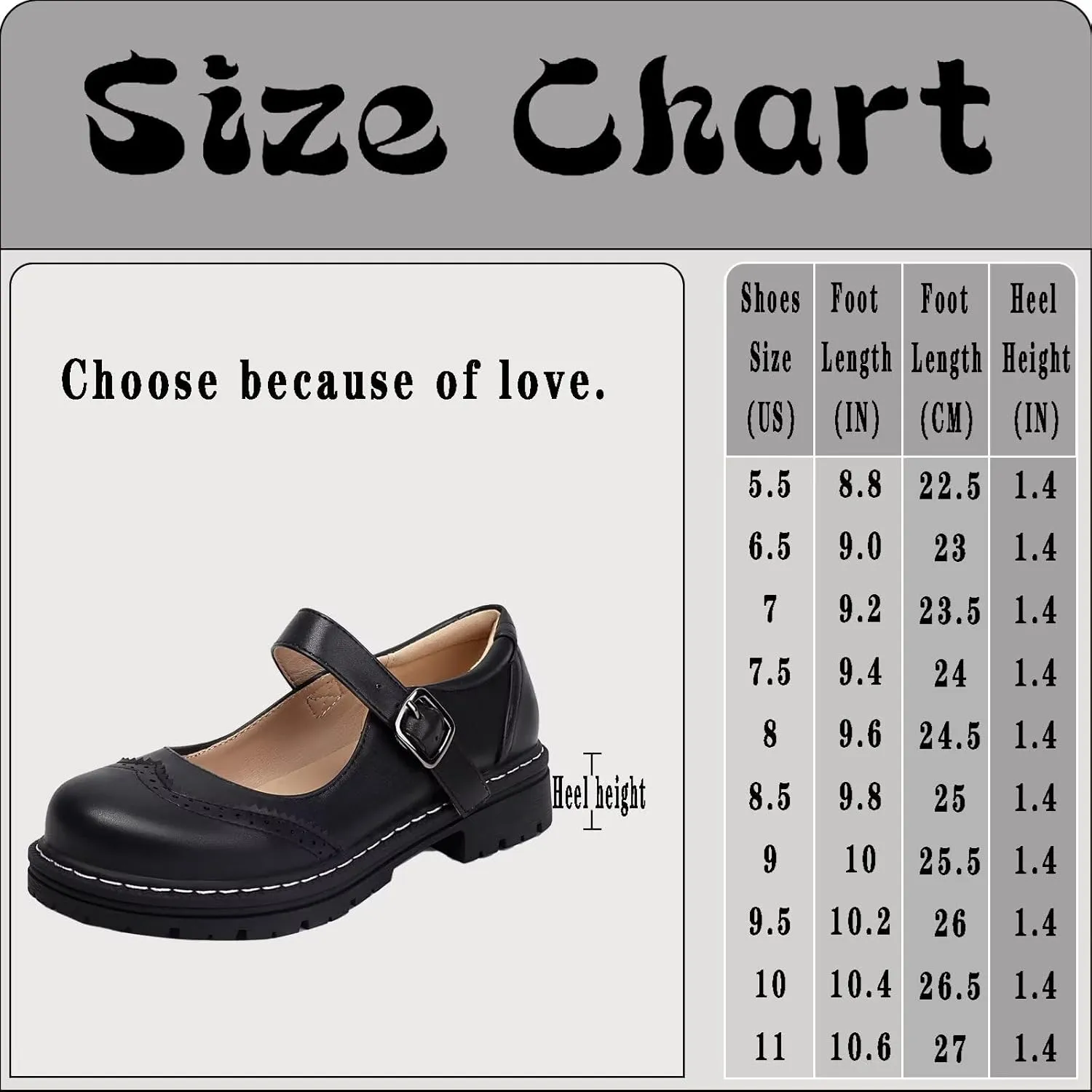 Womens Mary Jane Shoes Gothic Oxford Shoes