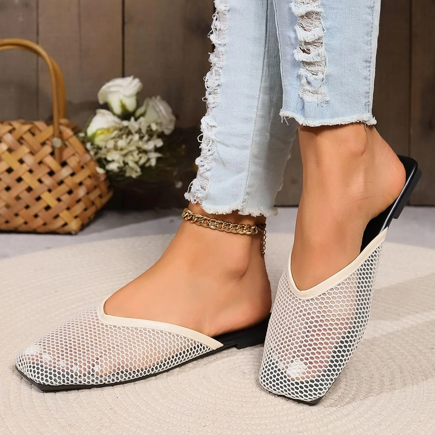Womens Platform Wedge Heel Slip On Sneaker Loafer Shoes Womens Fall Shoes 2024 Loafers Cute Closed Toe Sandals