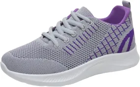 Womens Running Shoes Lightweight Walking Shoes Women's Breathable Soft Soled Comfortable Sneaker Booties for Women Flat