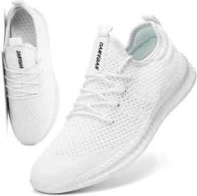 Womens Running Walking Shoes Tennis Slip On Fashion Sneakers Women Sport Workout Gym Shoes Womens Athletic Nurse Non Slip Lightweight