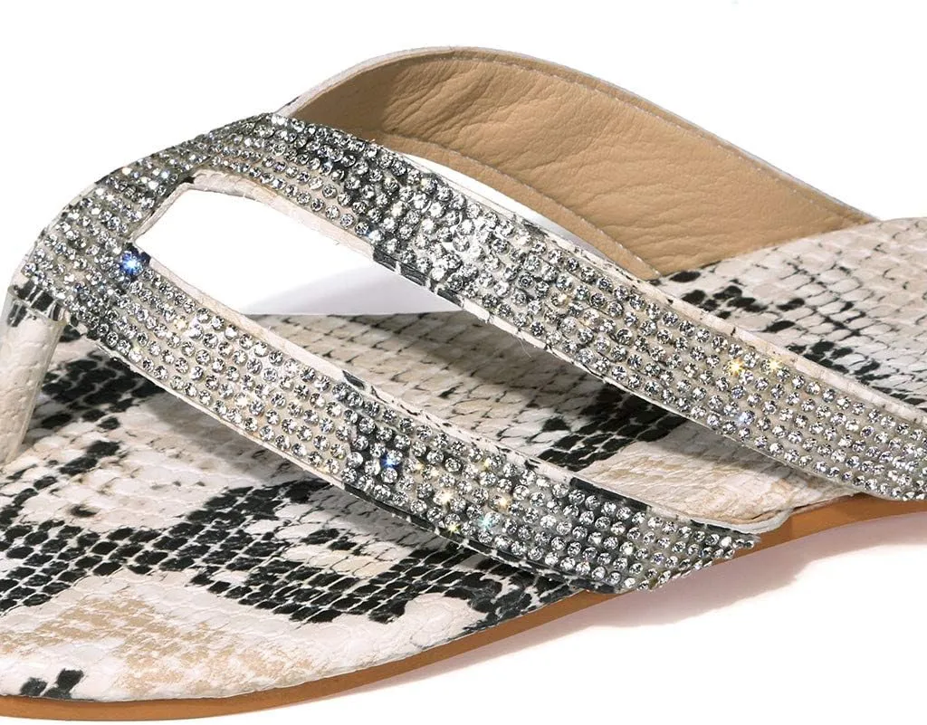 Womens Sandals Size 9 With Arch Support Sliders Beach Crystal Women's Flops Sandals Womens Leather Flip Flops Size 6