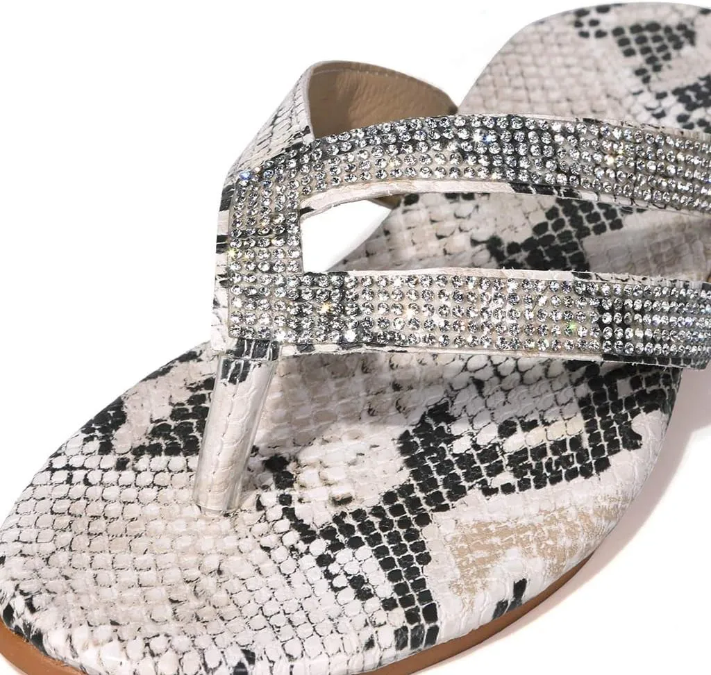 Womens Sandals Size 9 With Arch Support Sliders Beach Crystal Women's Flops Sandals Womens Leather Flip Flops Size 6