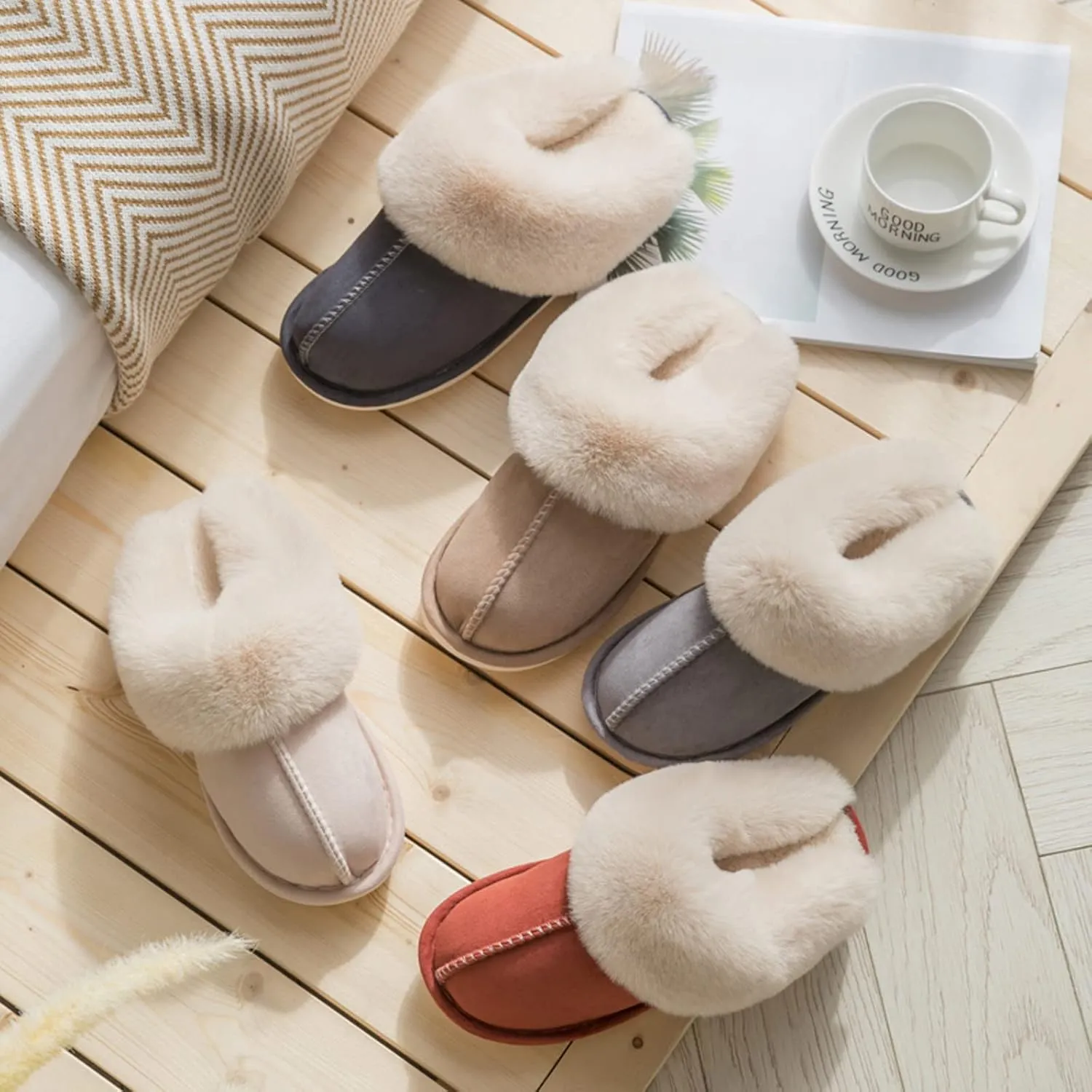 Womens Slippers Comfortable Anti-Slip Womens Flip Flops Roman Pluse Size Casual Summer Beach Travel Sandals