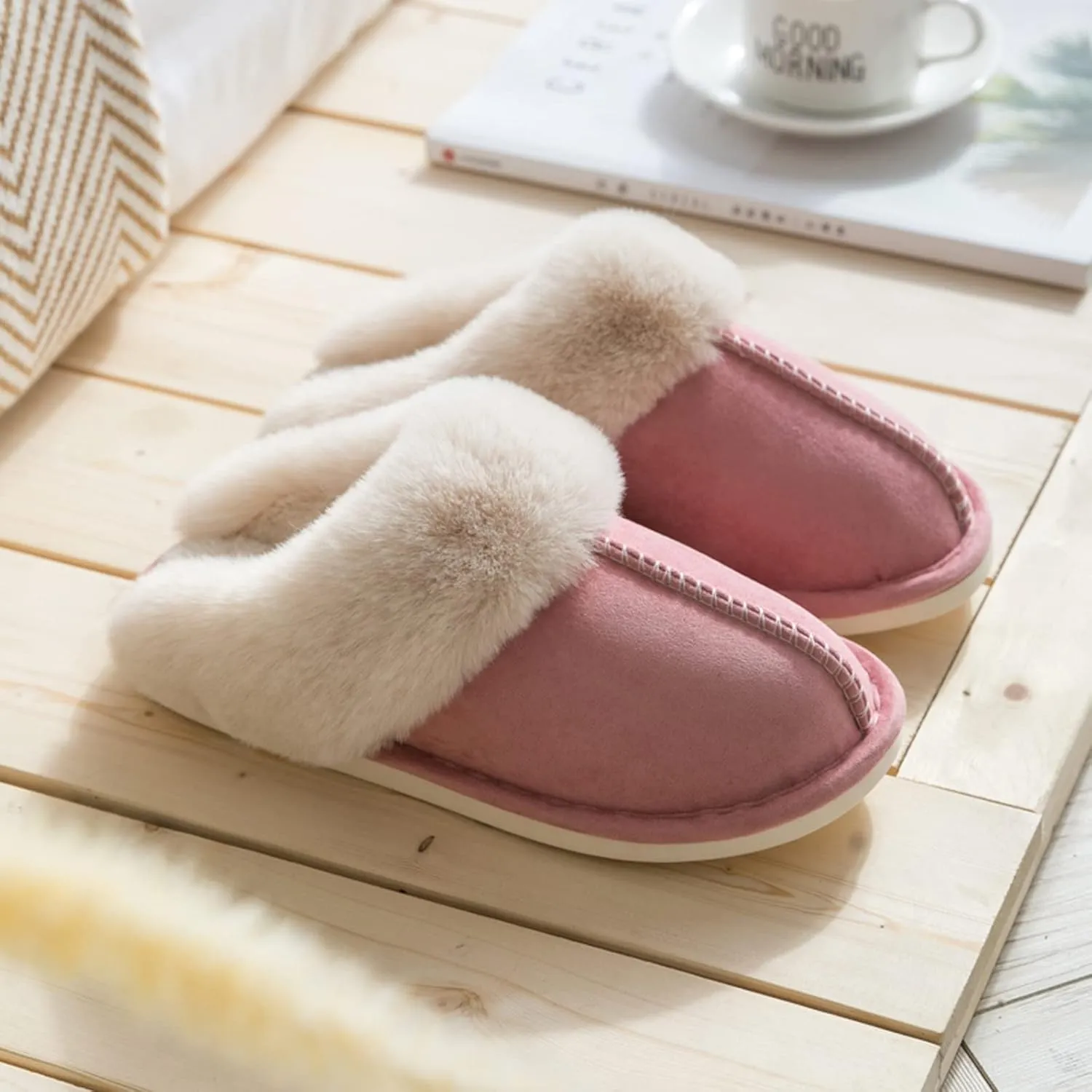 Womens Slippers Comfortable Anti-Slip Womens Flip Flops Roman Pluse Size Casual Summer Beach Travel Sandals