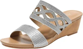 Womens Wedge Sandal Womens Low Wedges Platform Sandals Walking Sandals Women's Ankle Strap Low Wedge Sandals
