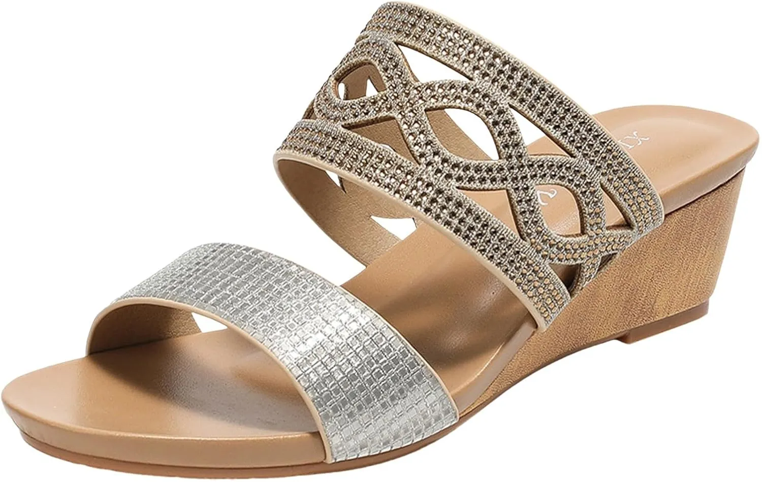 Womens Wedge Sandal Womens Low Wedges Platform Sandals Walking Sandals Women's Ankle Strap Low Wedge Sandals