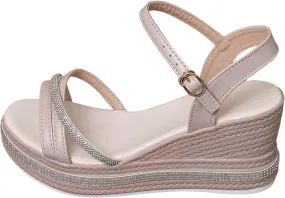 Womens Wedge Sandals Open Toe Flatform Wedge Casual Sandal Dress Sandals Women's Classic Wedge Heels Sandals