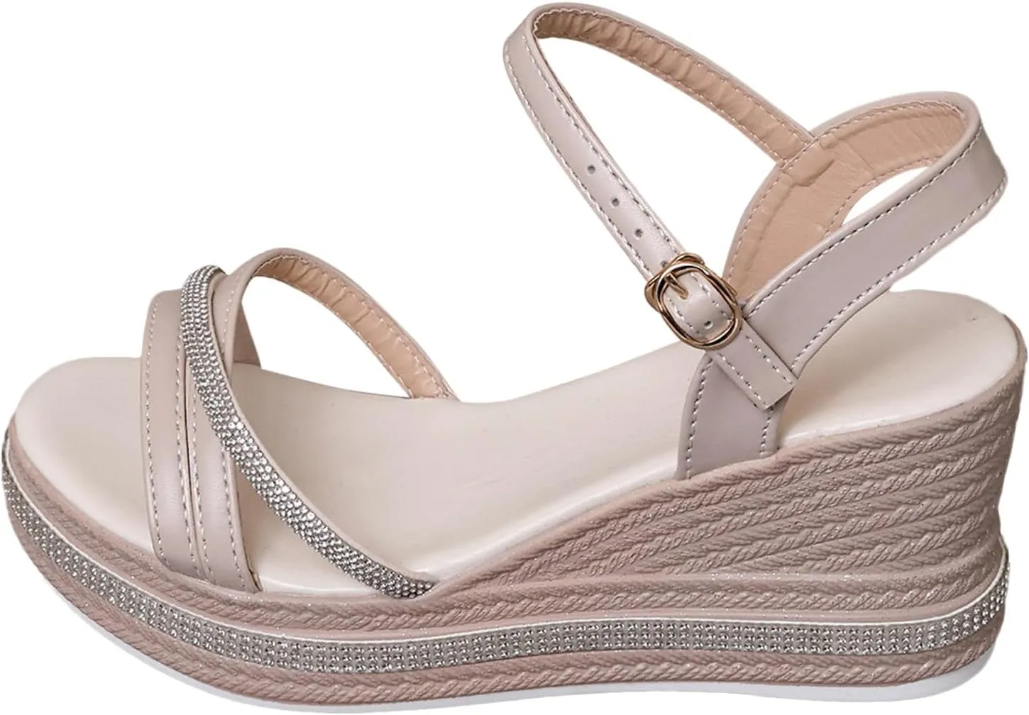 Womens Wedge Sandals Open Toe Flatform Wedge Casual Sandal Dress Sandals Women's Classic Wedge Heels Sandals