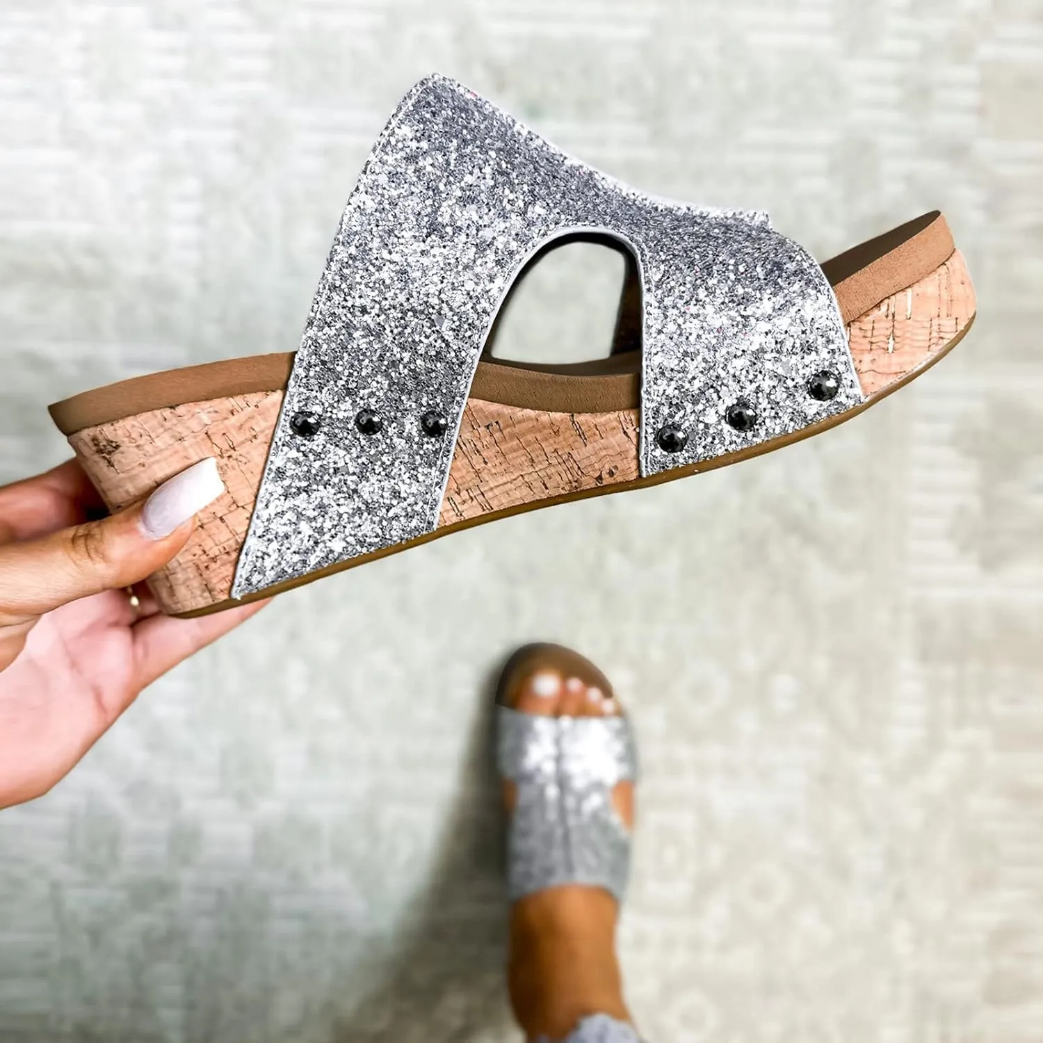 Womens Wedge Sandals Womens Low Wedges Platform Sandals Sandals Women Women's Ankle Strap Low Wedge Sandals