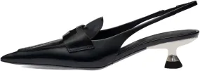 XYD Modern Chic Pointed Toe Sandals Pumps for Women Slingback Low Heels (3CM) Kitten Ladies' Office Event Party Shoes